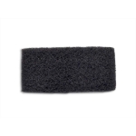 Pad ręczny czarny 25cm x 11.5cm Fibratesco